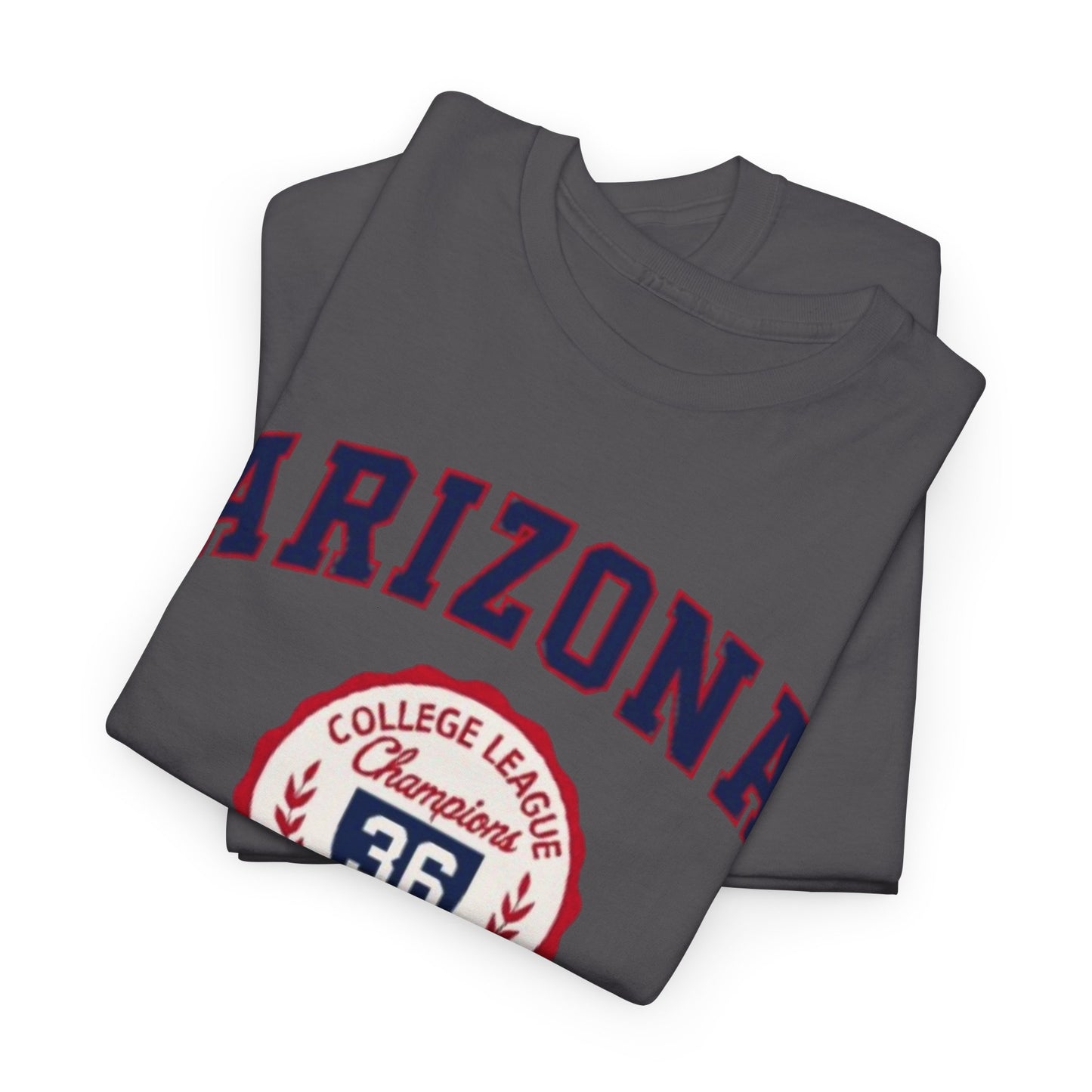 Arizona Crimson and Gold College League Vintage T-Shirt – Unisex Sports Fan Tee for Game Day and Everyday Style