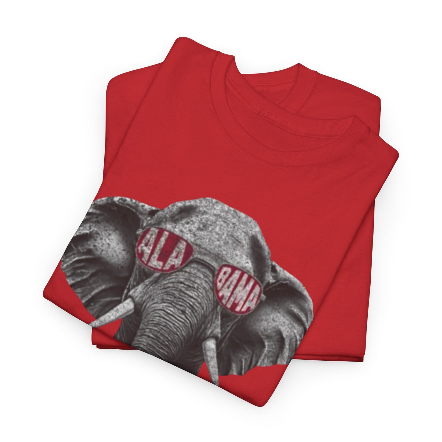 Urban Legend Alabama Game Day Elephant Shades White Unisex T-Shirt