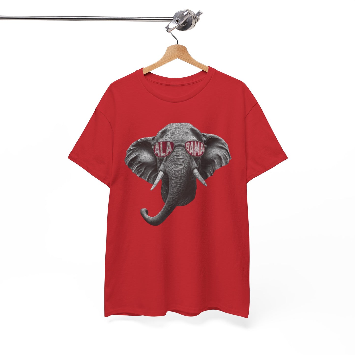 Urban Legend Alabama Game Day Elephant Shades White Unisex T-Shirt