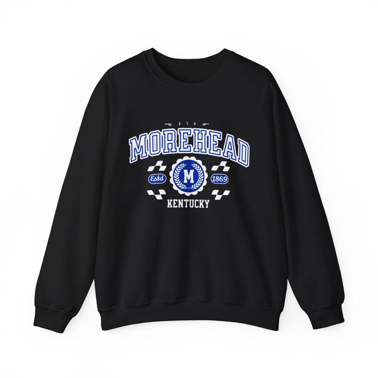 Vintage Morehead Kentucky KY Athletic Sports Design varsity pullover sweater Crewneck Sweatshirt