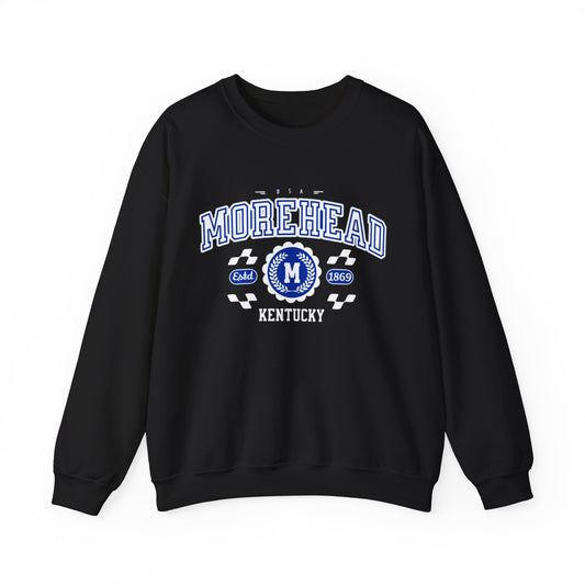 Vintage Morehead Kentucky KY Athletic Sports Design varsity pullover sweater Crewneck Sweatshirt