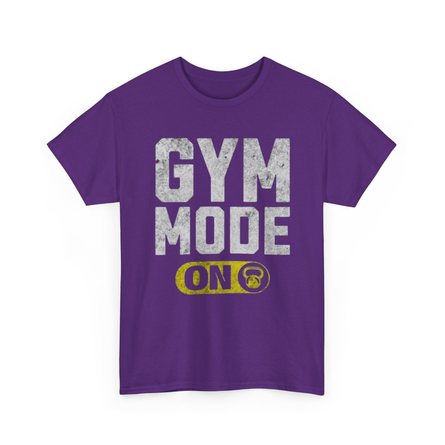 Gym Mode On" Motivational Fitness T-Shirt – Gym Apparel for Men & Women tee