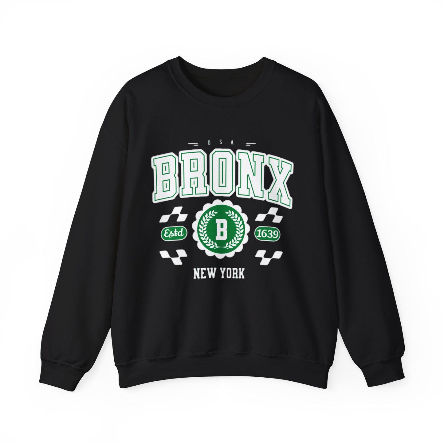 Vintage Bronx New York NY Athletic Sports Design Crewneck Sweatshirt