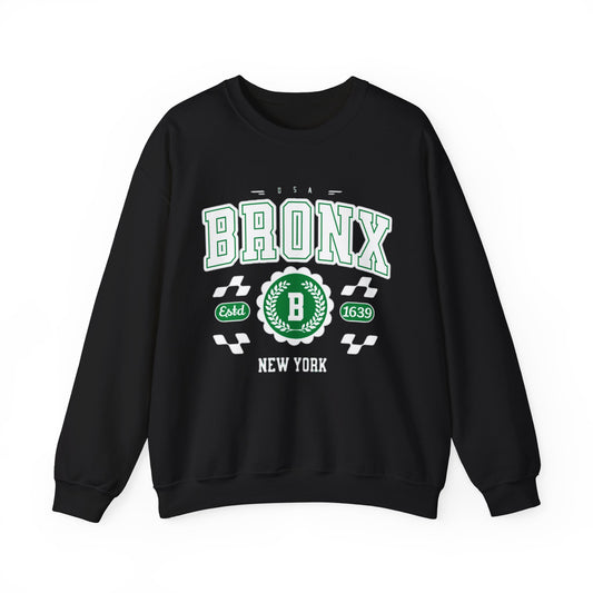 Vintage Bronx New York NY Athletic Sports Design Crewneck Sweatshirt