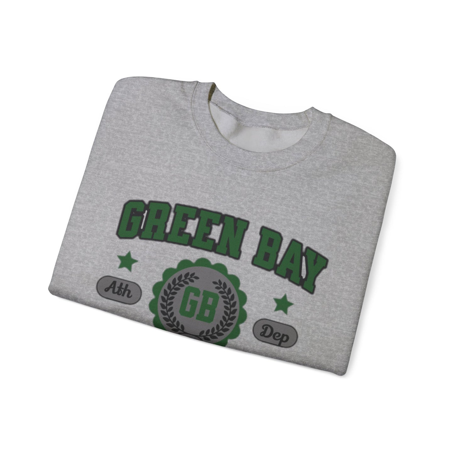 Wisconsin Green Bay  Vintage Athletic Sports Design Crewneck Sweatshirt
