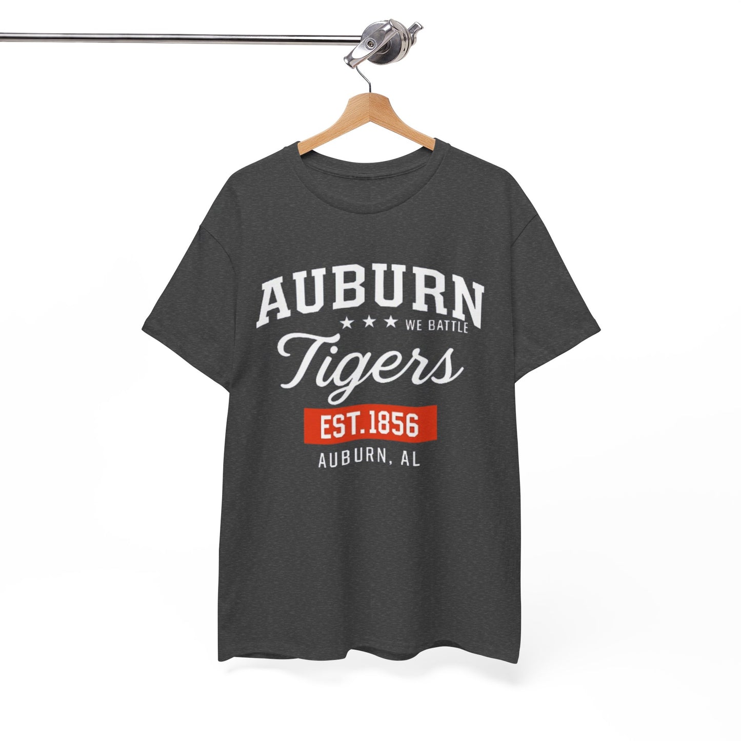 Urban Legend Auburn Tigers Retro Style Tee | Casual Graphic Shirt, College Apparel, Everyday Wear, Gift for Sports Fans, Est. 1856