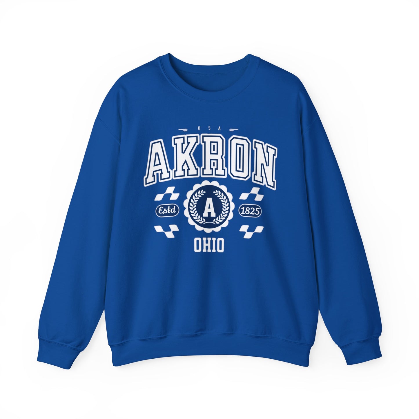 Vintage Arkon Ohio Athletic Sports Design  Crewneck Sweatshirt
