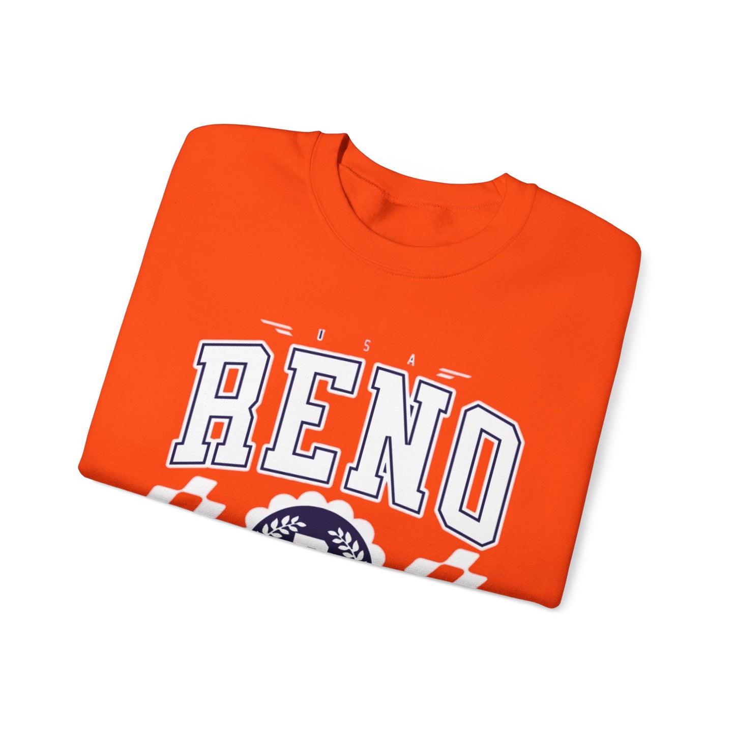 Vintage Reno Nevada Vintage Athletic Sports Design varsity pullover sweater  Crewneck Sweatshirt