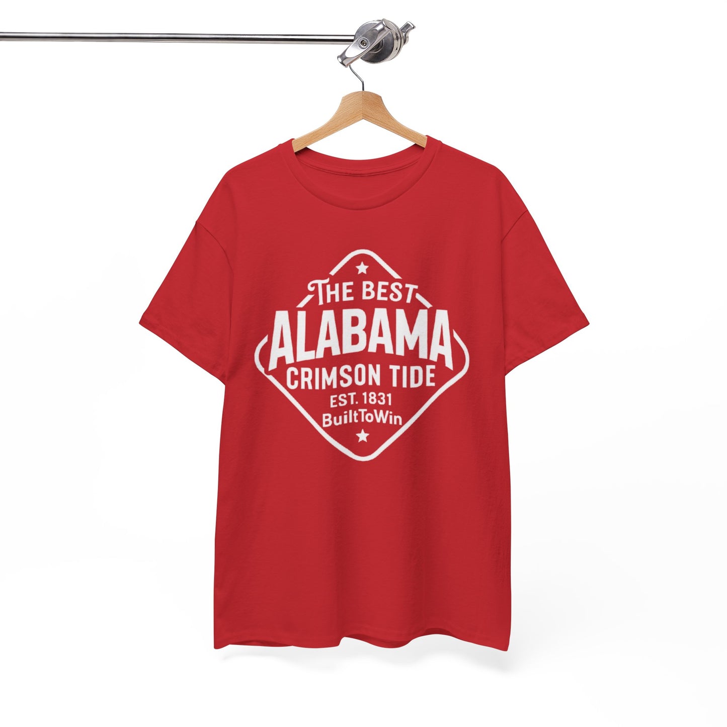 Urban Legend Alabama Crimson Tide Built to Win Maroon T-Shirt | Southern College Football Streetwear