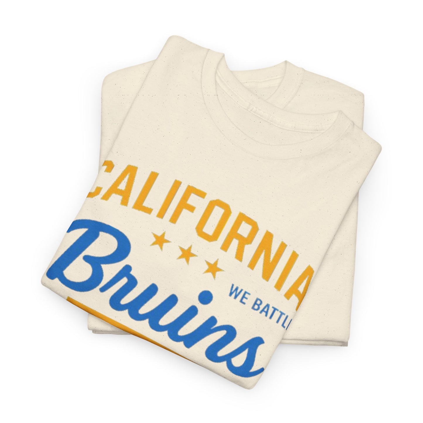 California Bruins Heavy Cotton Tee, Comfortable Unisex T-shirt, Perfect for Game Day, Sports Fans, Casual Wear, Gift Idea