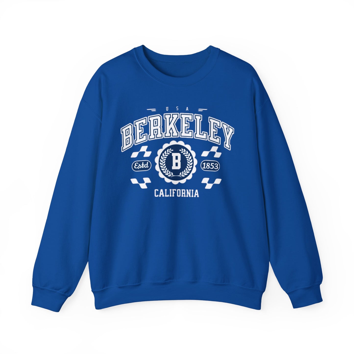 Vintage Berkeley California Athletic Sports Design  Crewneck Sweatshirt