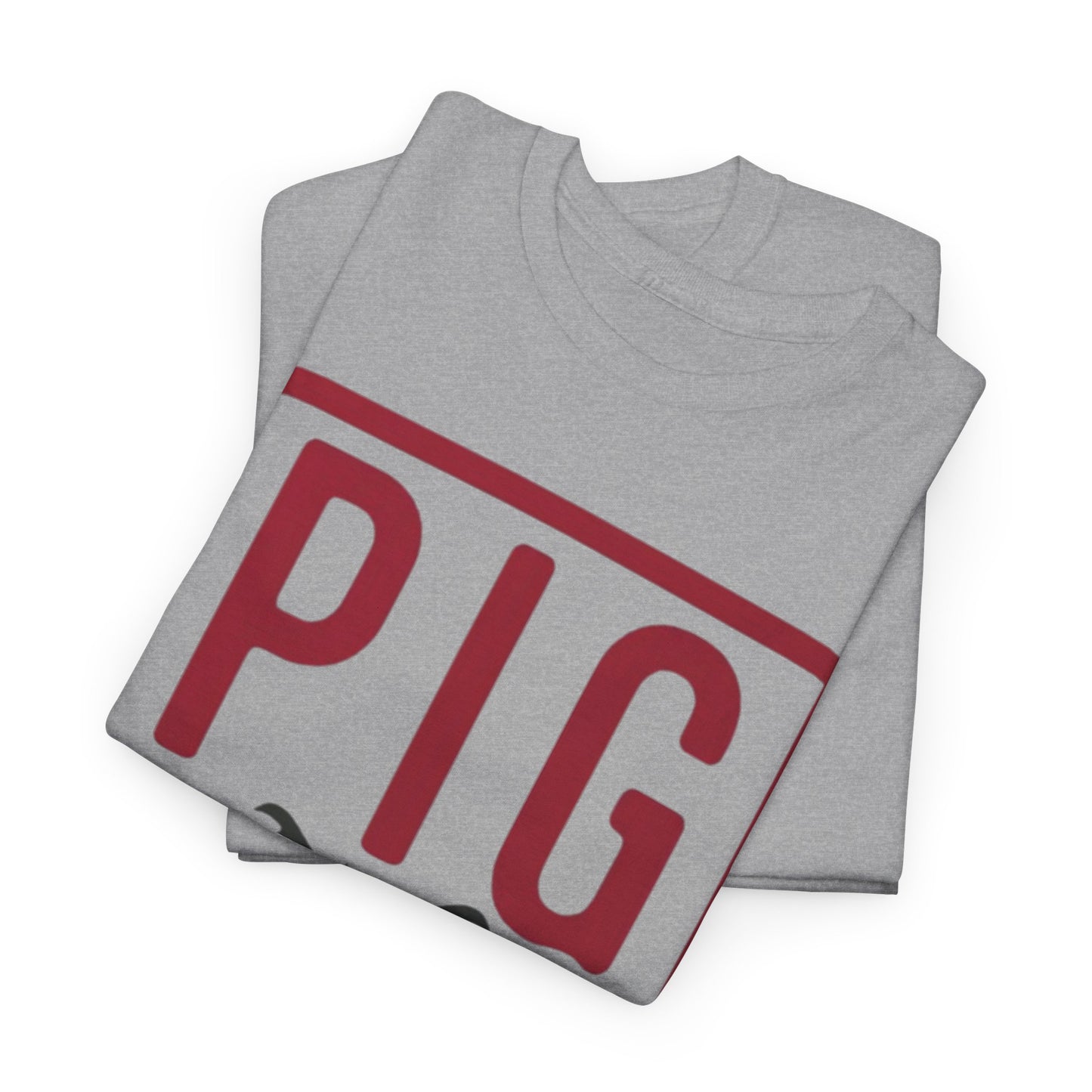 Arkansas Razorbacks Red “PIG” Fun Animal T-Shirt, Cute Gift for Animal Lovers, Quirky Everyday Wear, Unique Pig Design Shirt