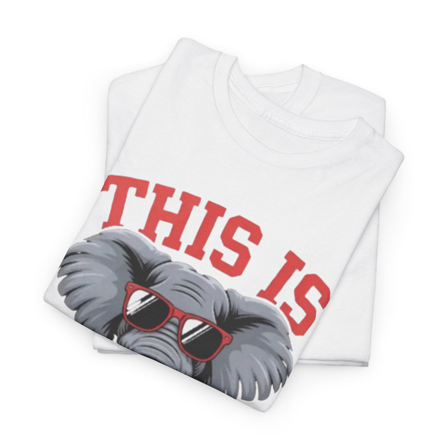 Urban Legend Alabama “This Is How We Roll” Elephant Football Unisex T-Shirt