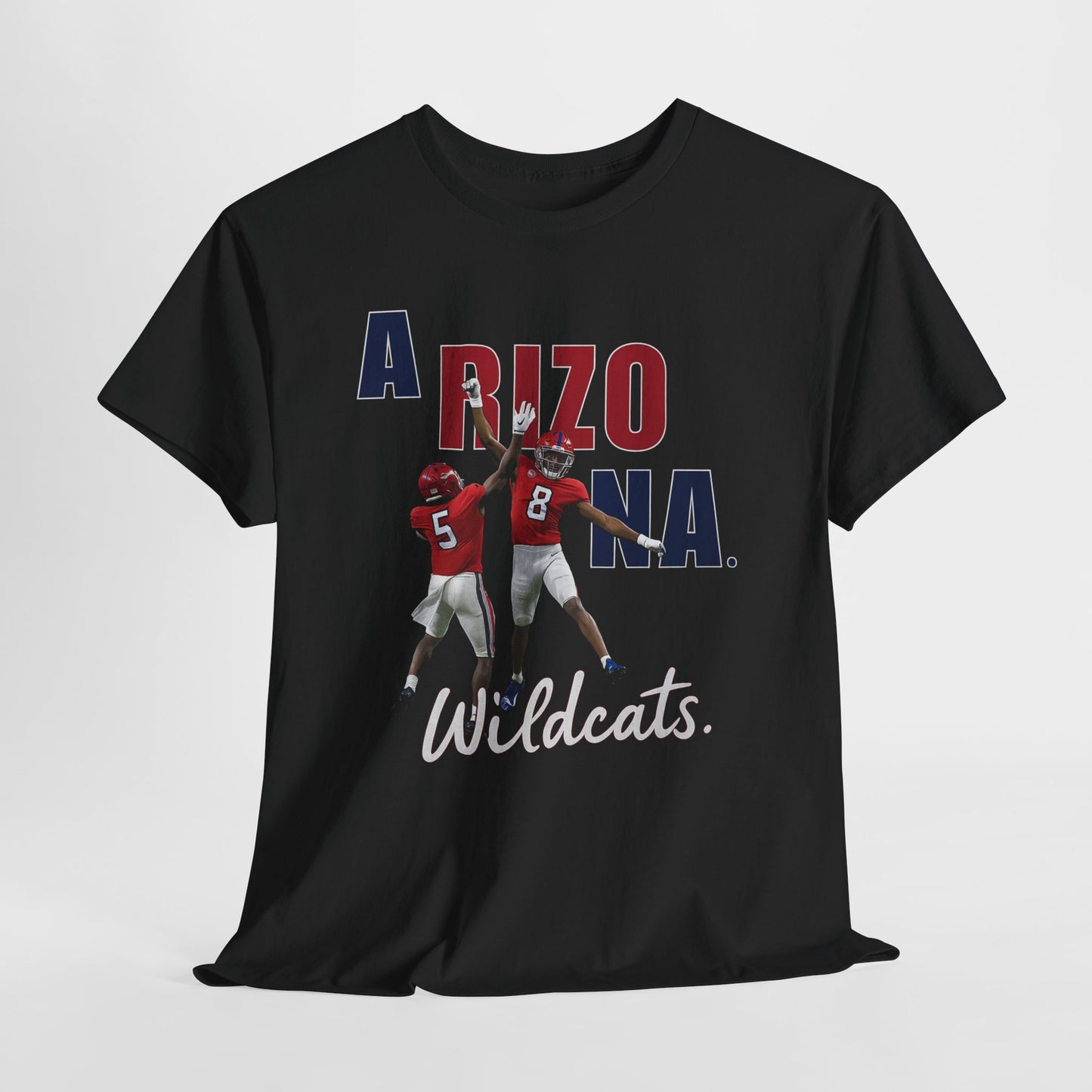 Arizona Wildcats Unisex Heavy Cotton Tee | College Sports Fan Shirt, Game Day Apparel, Gift for Students, Casual Wear, Team Spirit Wear