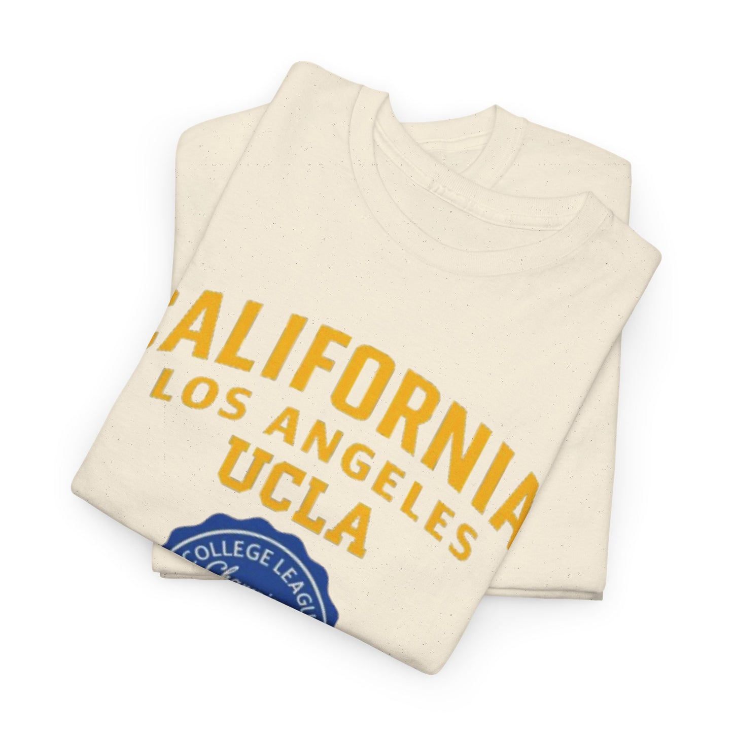 California Blue and Gold College  T-Shirt – UCLA-Inspired Unisex Cotton Tee for Game Day and Everyday Style