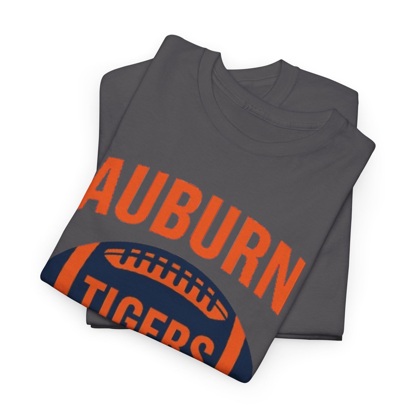 Auburn Tigers Unisex Heavy Cotton Tee - Perfect for Game Days, Casual Wear, Sports Fans, College Apparel, Auburn Gifts