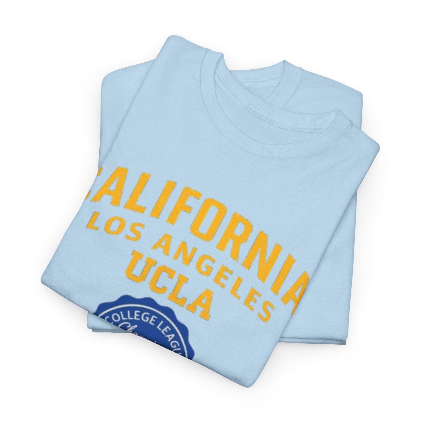 California Blue and Gold College  T-Shirt – UCLA-Inspired Unisex Cotton Tee for Game Day and Everyday Style