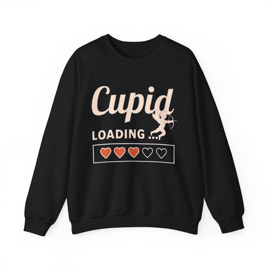 Funny  Valentine's Day Shirt College  Cupid Loading Crewneck Sweatshirt  Cute Love Sweater  Hoodie