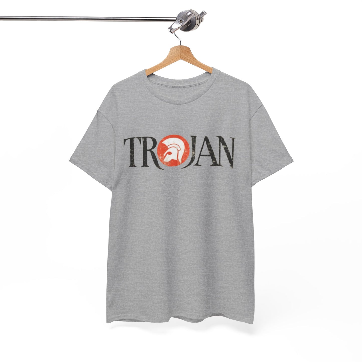 California Trojans Unisex Heavy Cotton Tee - Casual Streetwear, Graphic T-shirt, College Apparel, Perfect for Game Days, Gift Idea