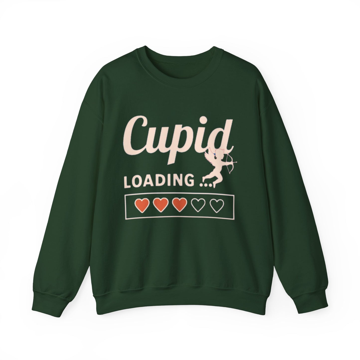 Funny  Valentine's Day Shirt College  Cupid Loading Crewneck Sweatshirt  Cute Love Sweater  Hoodie
