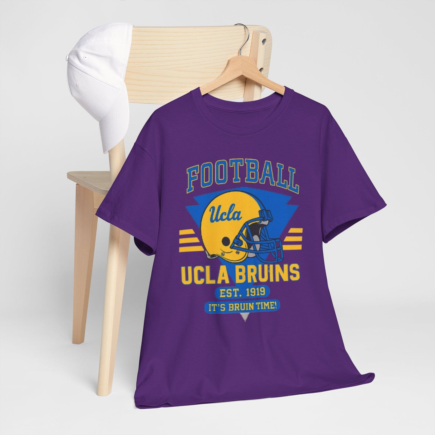 UCLA Bruins Football Tee, Unisex Heavy Cotton Vintage Shirt, College Sports Apparel, Game Day T-Shirt, Team Spirit Wear
