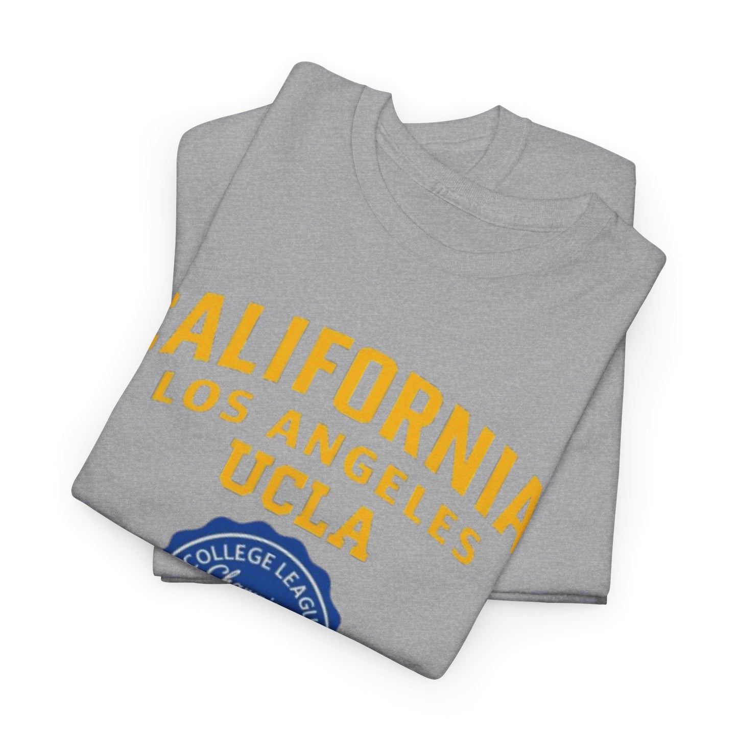 California Blue and Gold College  T-Shirt – UCLA-Inspired Unisex Cotton Tee for Game Day and Everyday Style