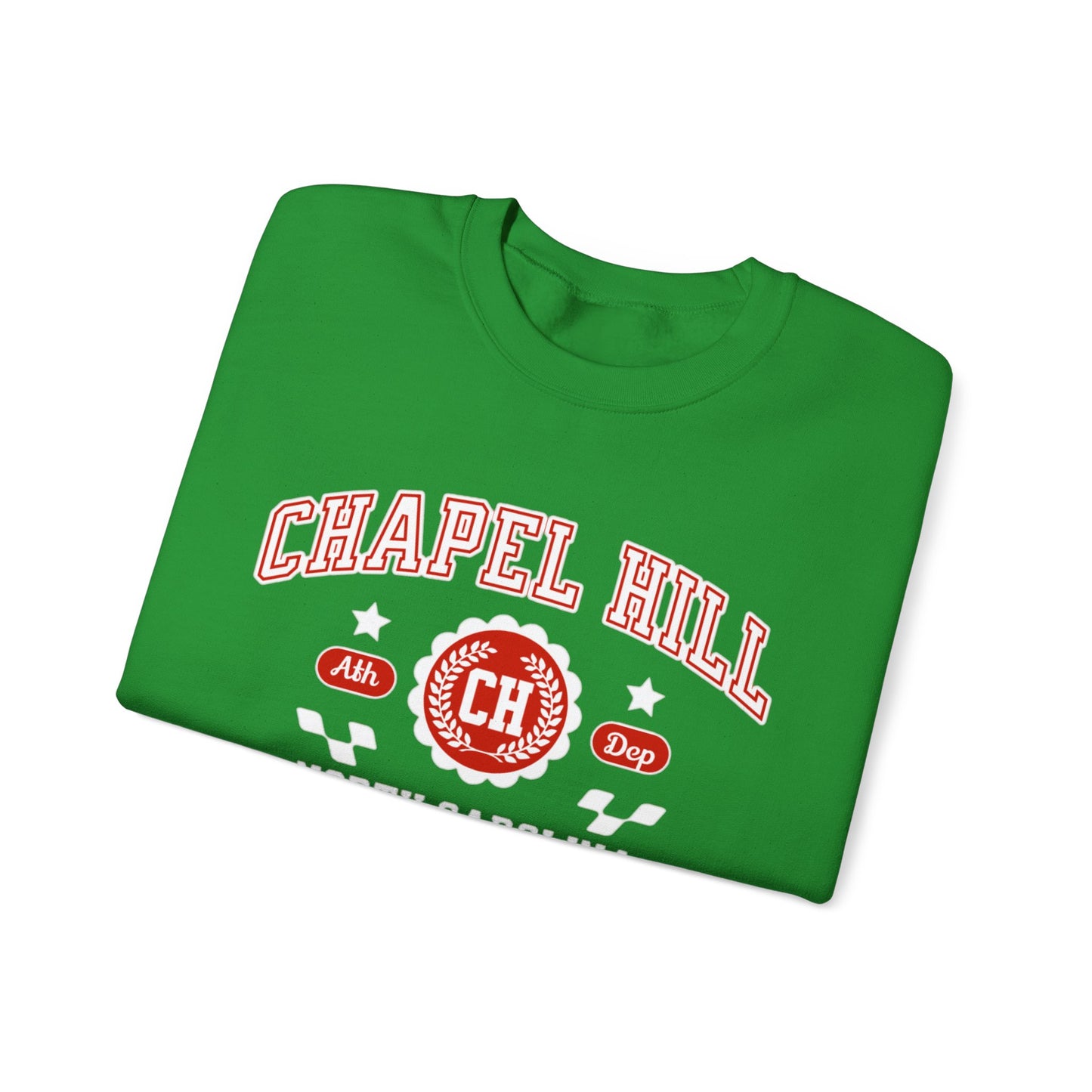 NC Vintage Athletic Sports Design Chapel Hill North Carolina  Crewneck Sweatshirt