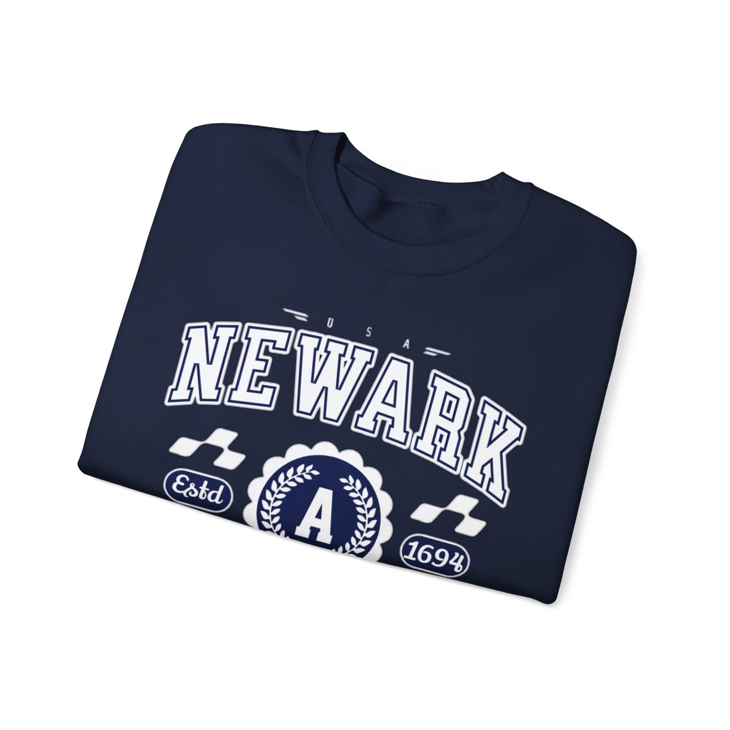 Vintage Newark Delaware Athletic Sports Design varsity pullover sweater Crewneck Sweatshirt