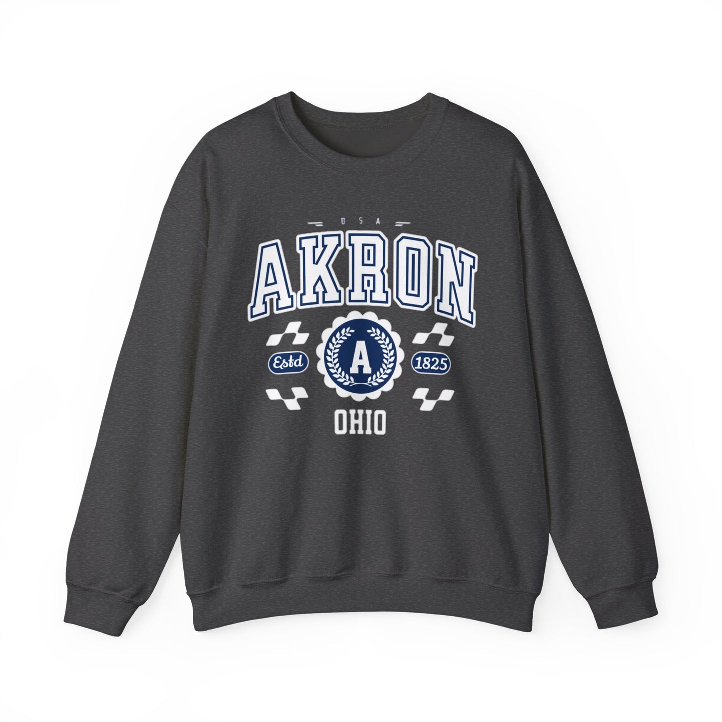 Vintage Arkon Ohio Athletic Sports Design  Crewneck Sweatshirt