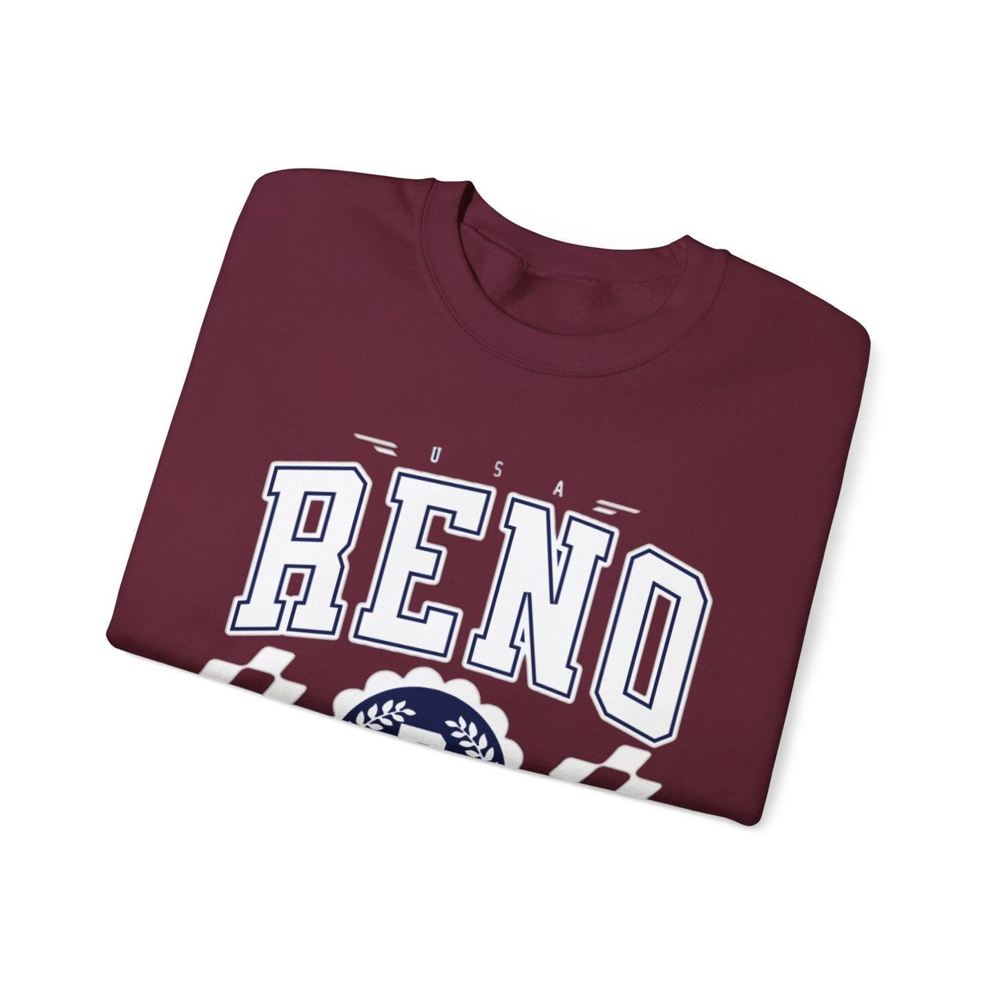 Vintage Reno Nevada Vintage Athletic Sports Design varsity pullover sweater  Crewneck Sweatshirt