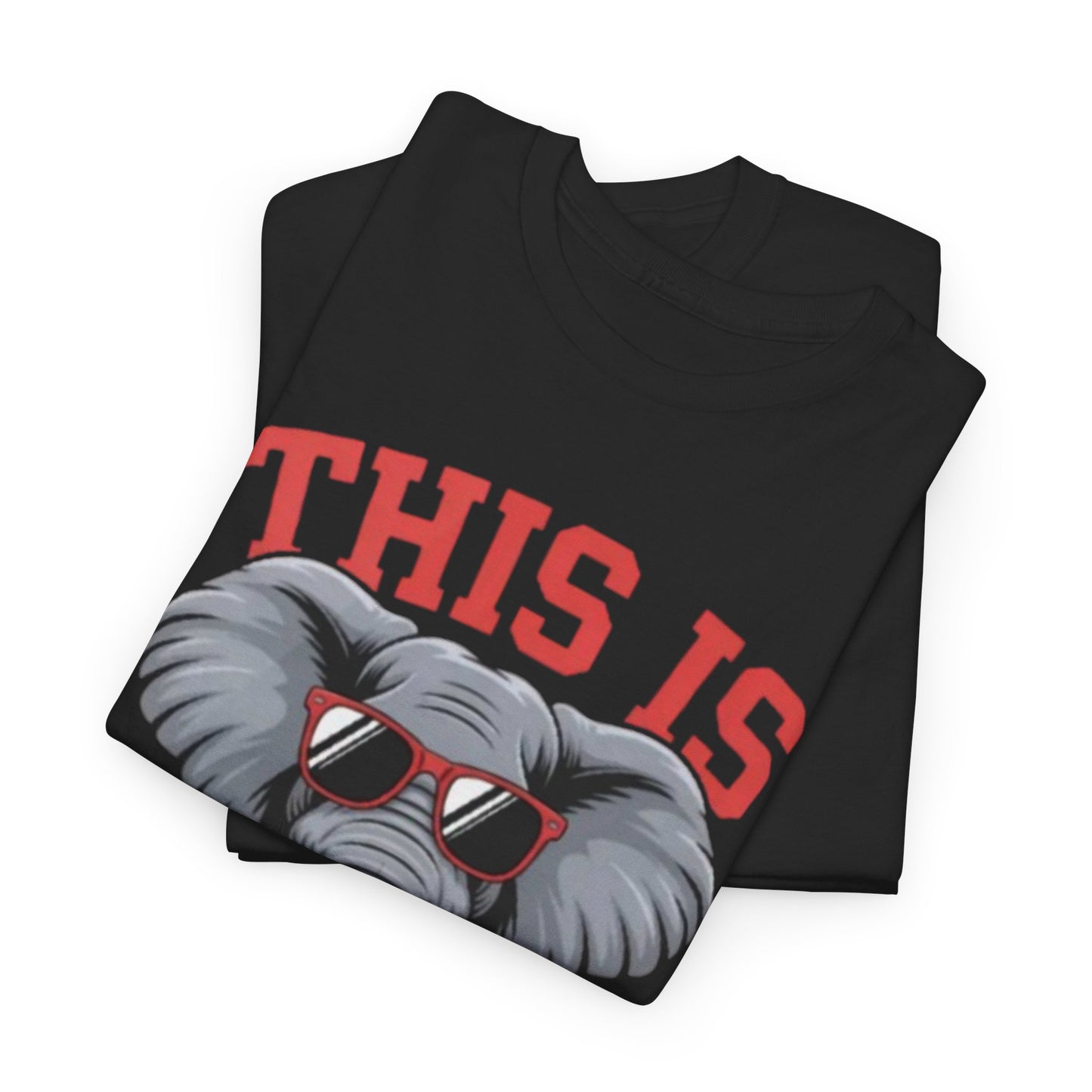 Urban Legend Alabama “This Is How We Roll” Elephant Football Unisex T-Shirt