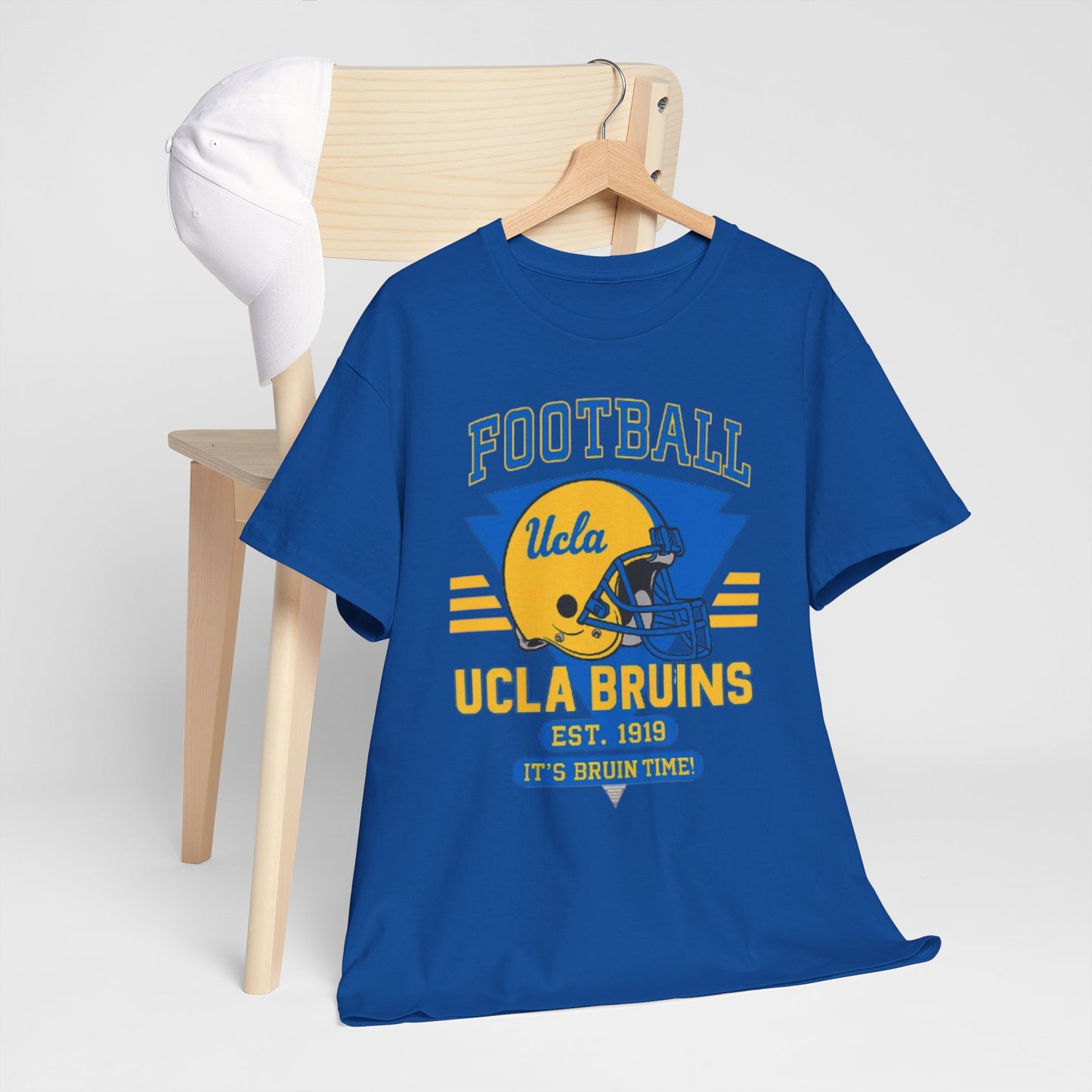 UCLA Bruins Football Tee, Unisex Heavy Cotton Vintage Shirt, College Sports Apparel, Game Day T-Shirt, Team Spirit Wear