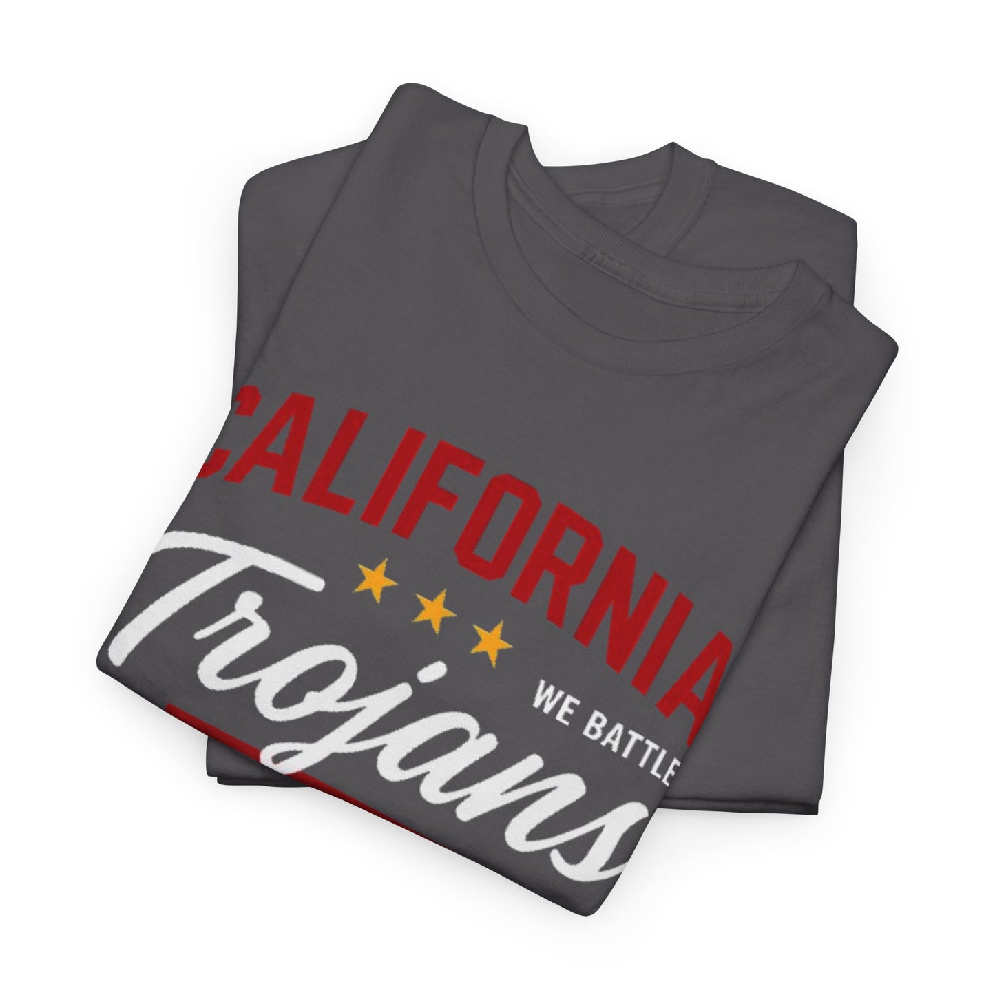 Urban Legend California Trojans Unisex Heavy Cotton Tee | College Spirit Wear, Casual T-Shirt, School Apparel
