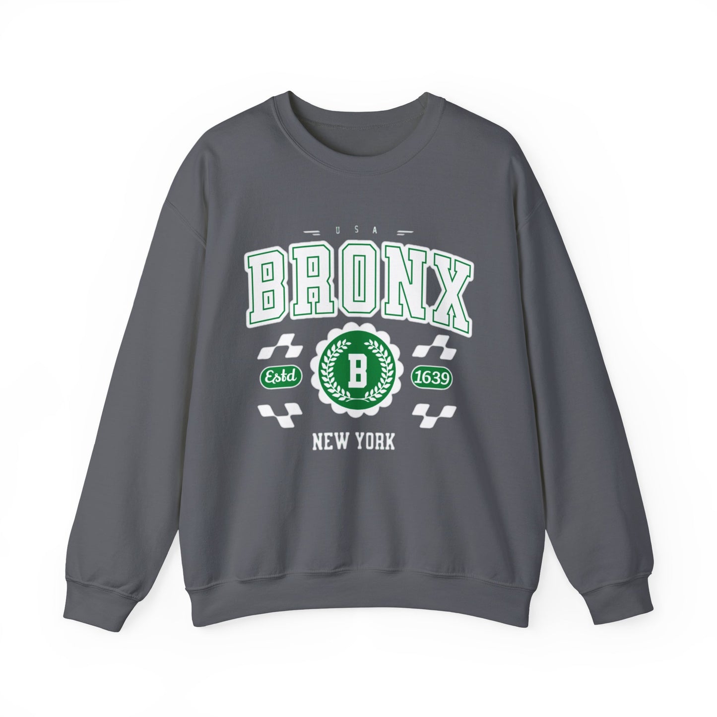Vintage Bronx New York NY Athletic Sports Design Crewneck Sweatshirt