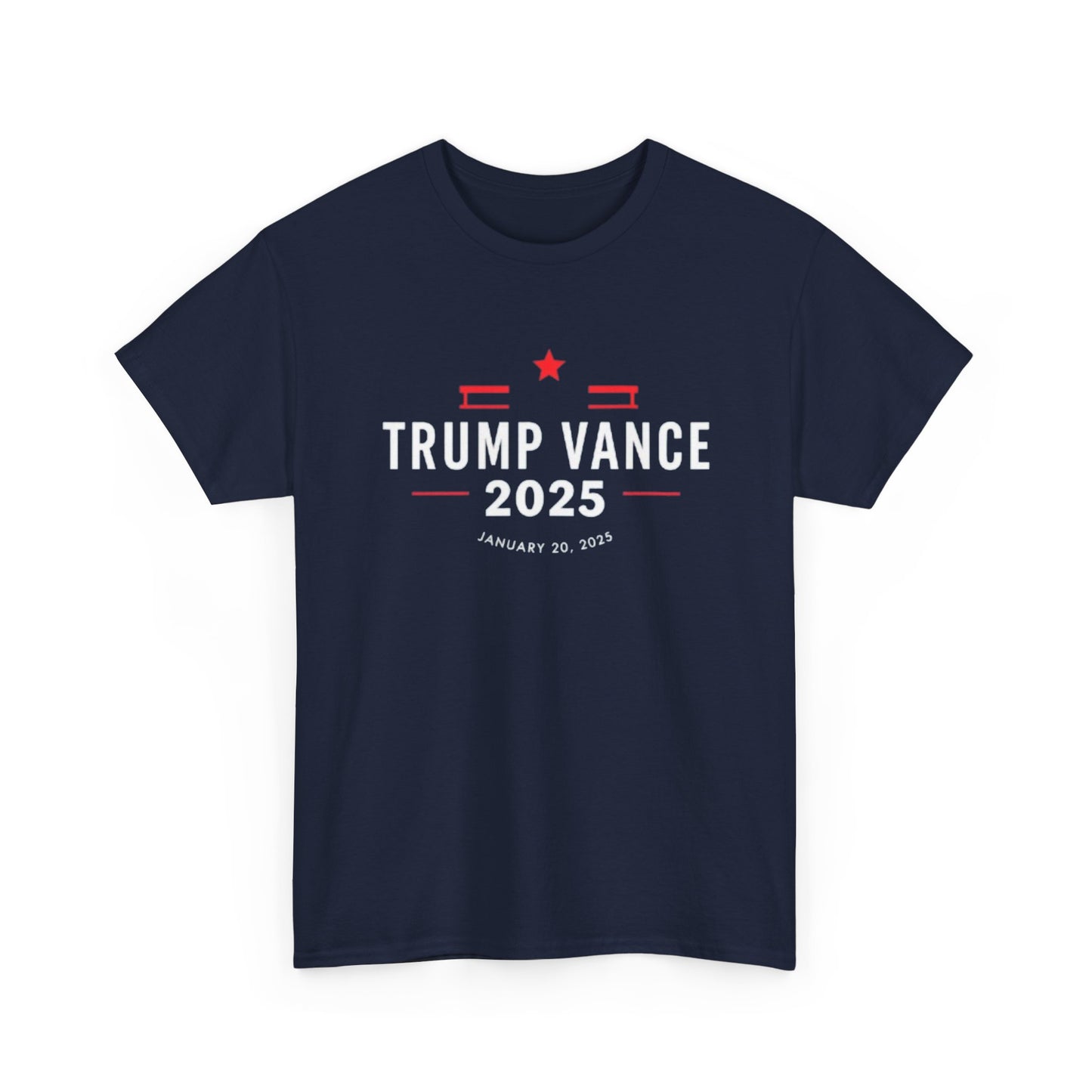 Trump Vance Inauguration Day 2025 January 20 2025 President T-Shirt  patriotic design republican support Cotton Tee
