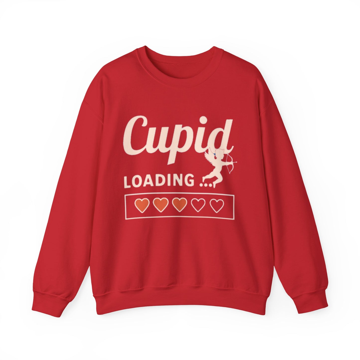 Funny  Valentine's Day Shirt College  Cupid Loading Crewneck Sweatshirt  Cute Love Sweater  Hoodie