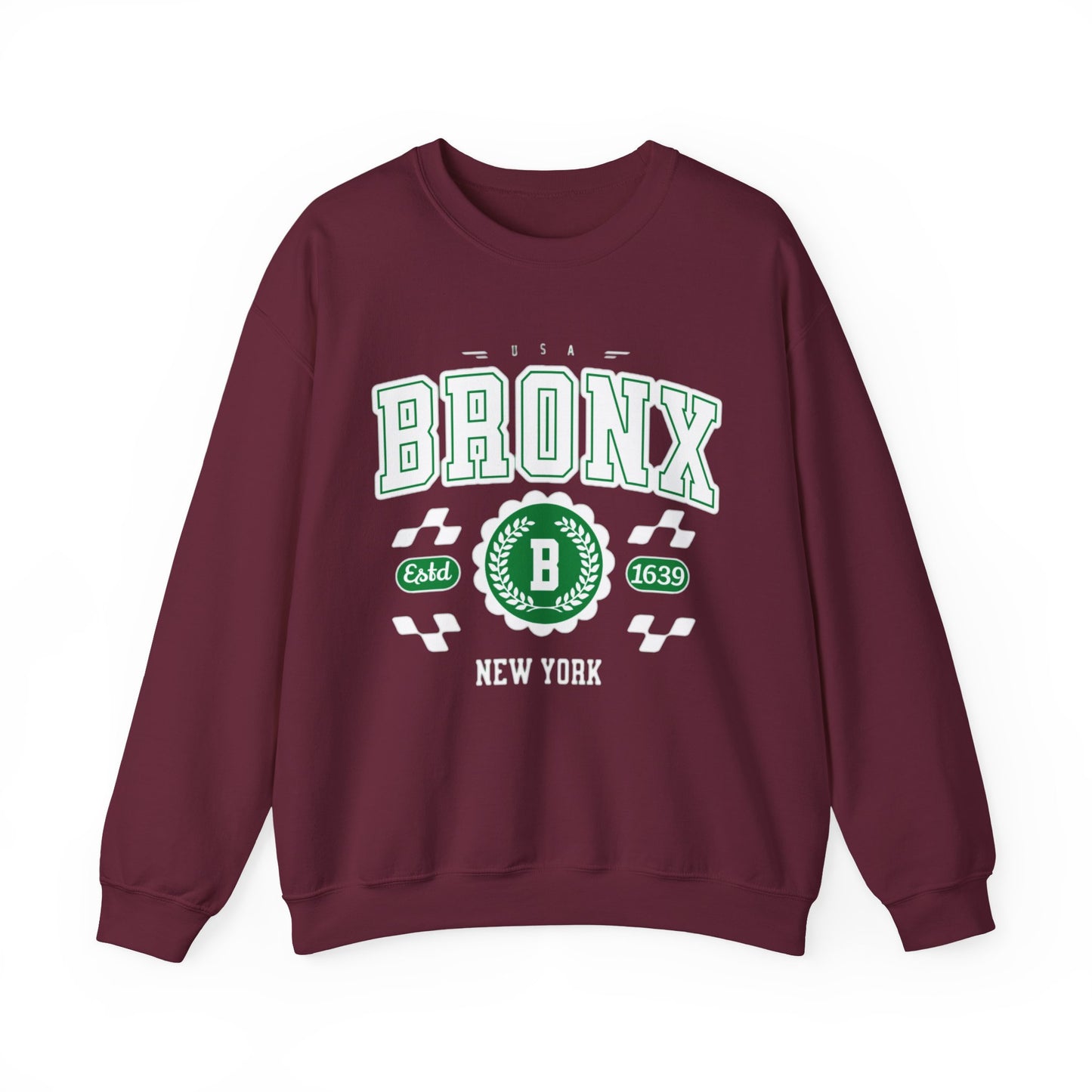 Vintage Bronx New York NY Athletic Sports Design Crewneck Sweatshirt