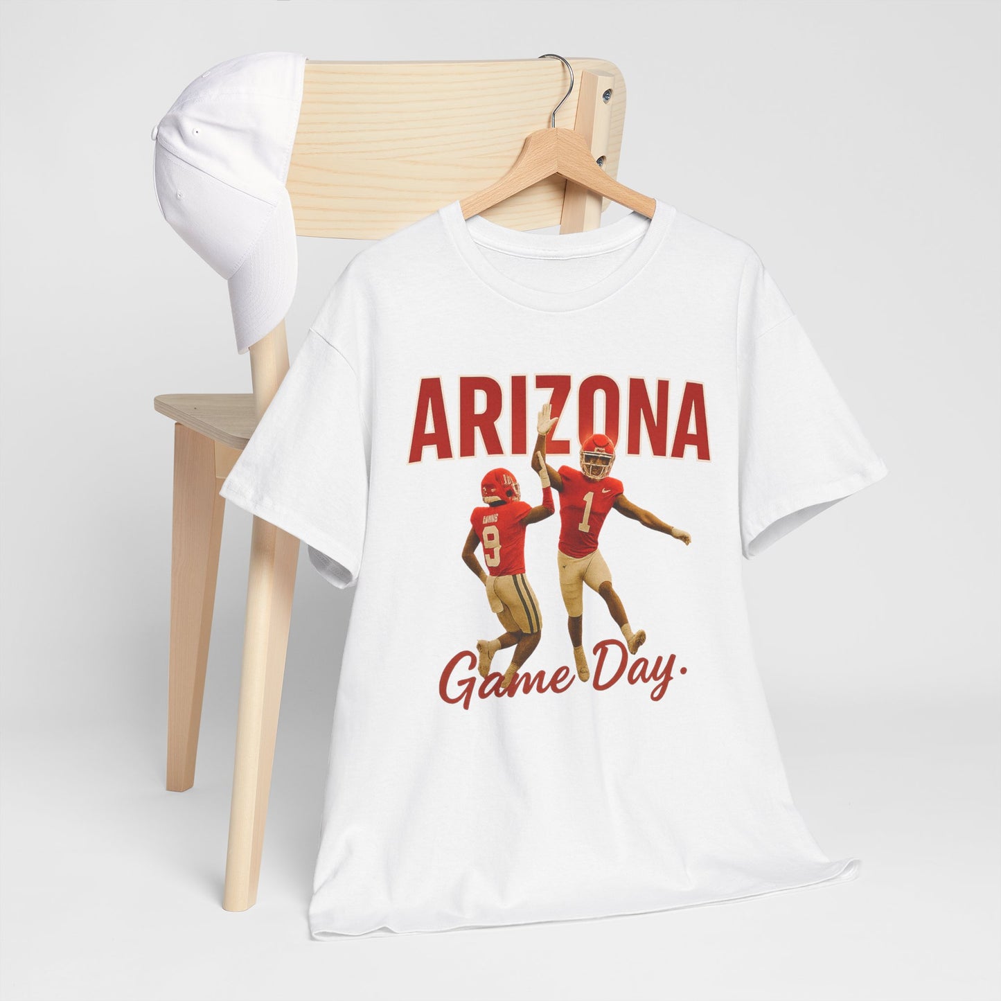Arizona Game Day Unisex Heavy Cotton Tee, Football Shirt, Sports Apparel, Casual Wear, Gift for Fans, Game Day Outfit