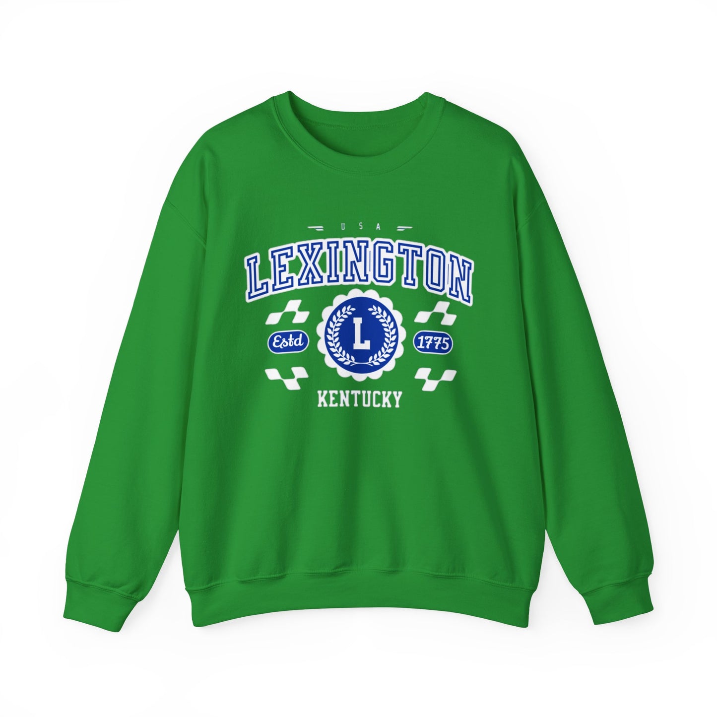 Vintage Lexington Kentucky KY Athletic Sports Design varsity pullover sweater  Crewneck Sweatshirt