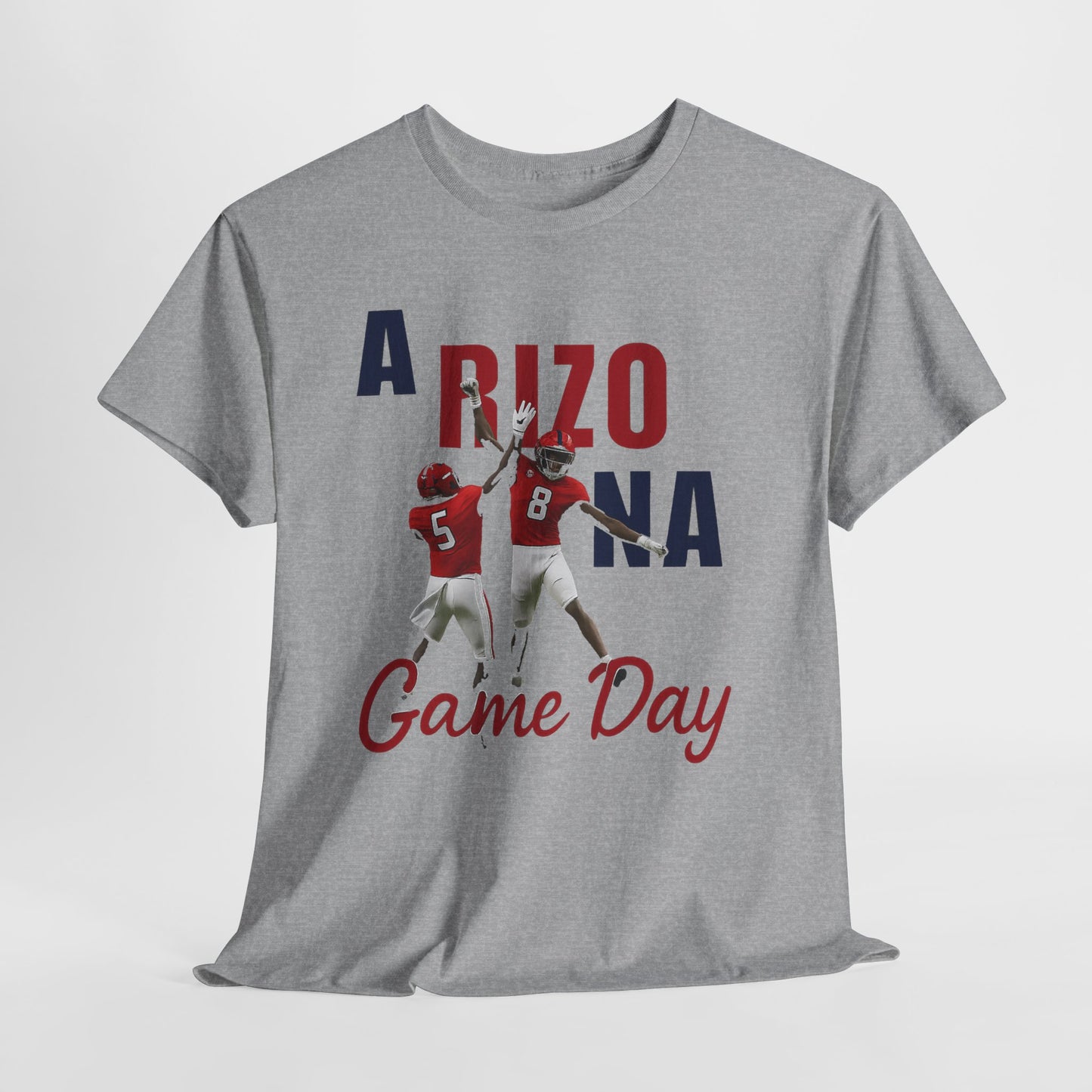 Arizona Game Day Unisex Heavy Cotton Tee, Football Fans Shirt, Sports Apparel, Tailgate Outfit, Gift for Gamers