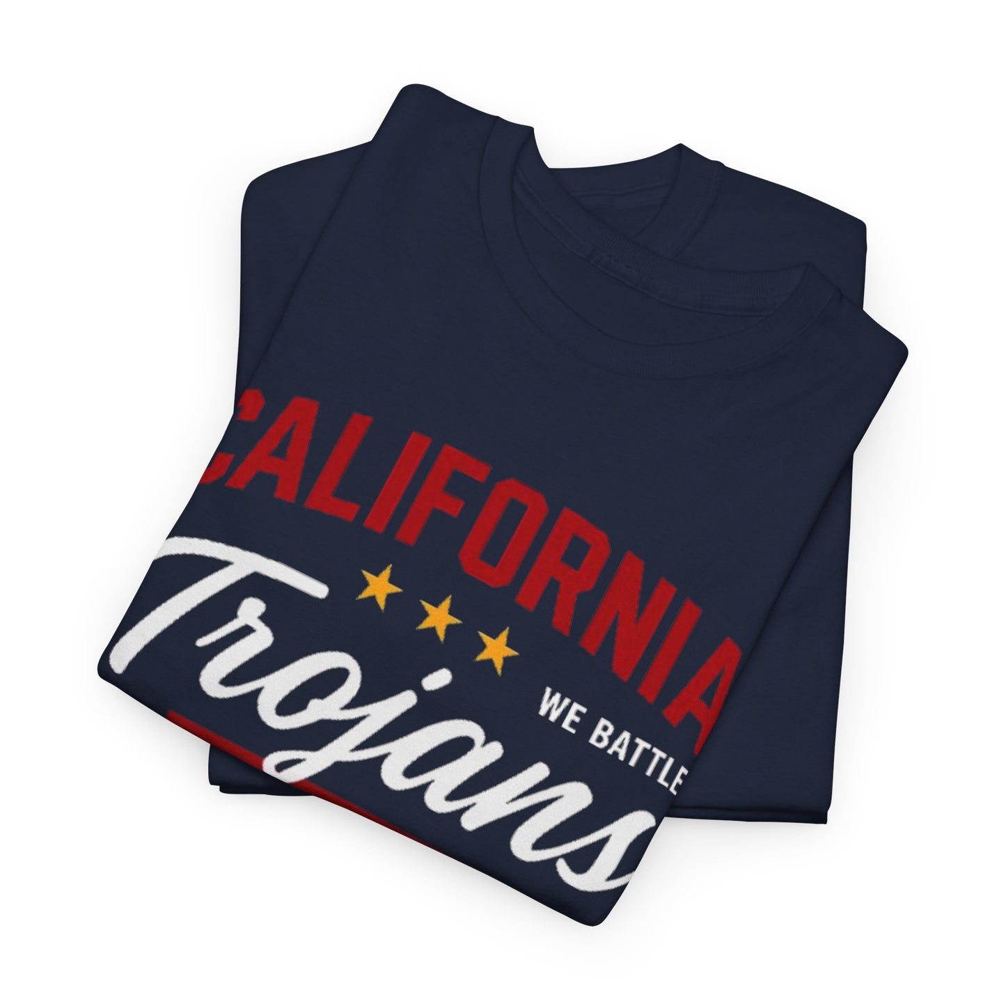 Urban Legend California Trojans Unisex Heavy Cotton Tee | College Spirit Wear, Casual T-Shirt, School Apparel