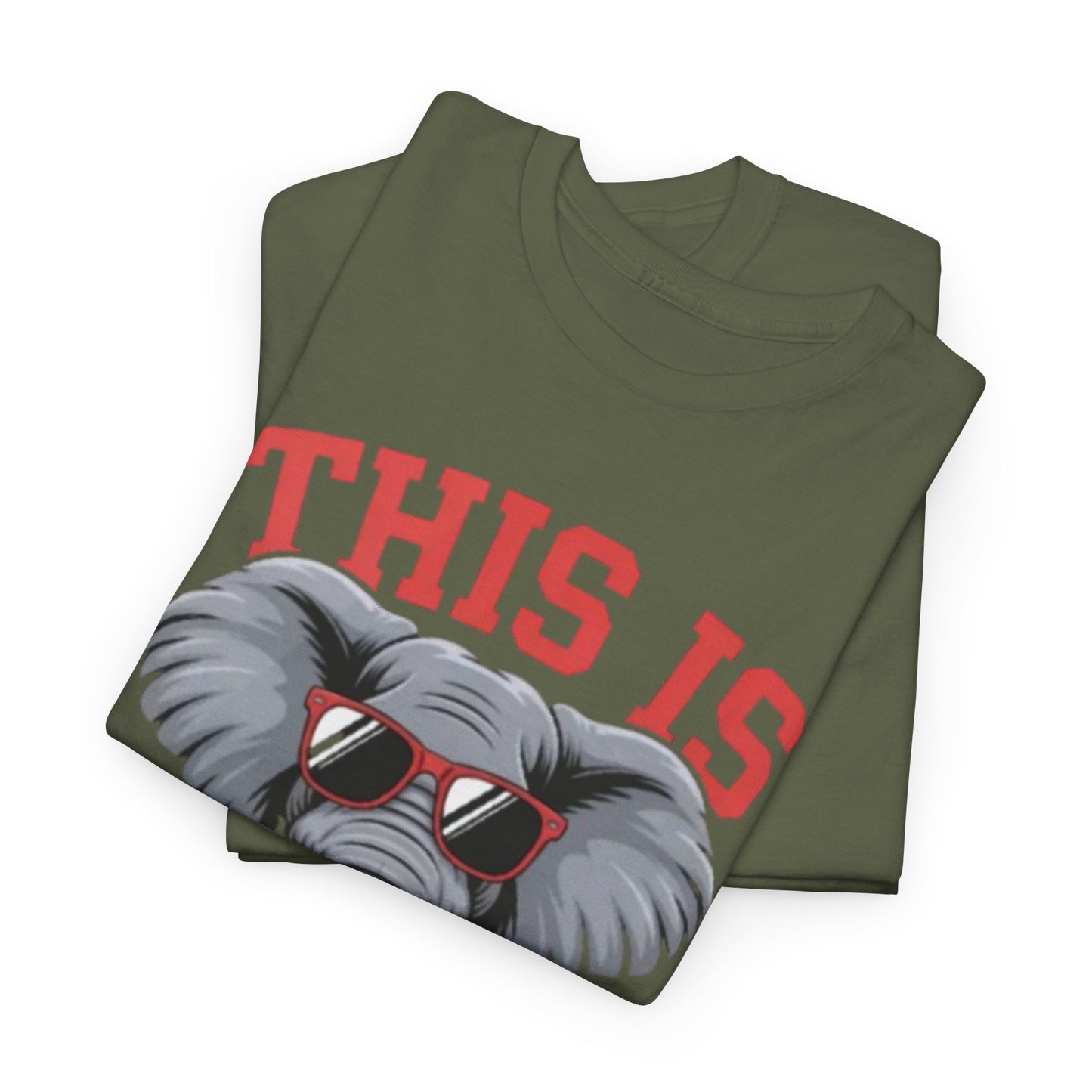 Urban Legend Alabama “This Is How We Roll” Elephant Football Unisex T-Shirt