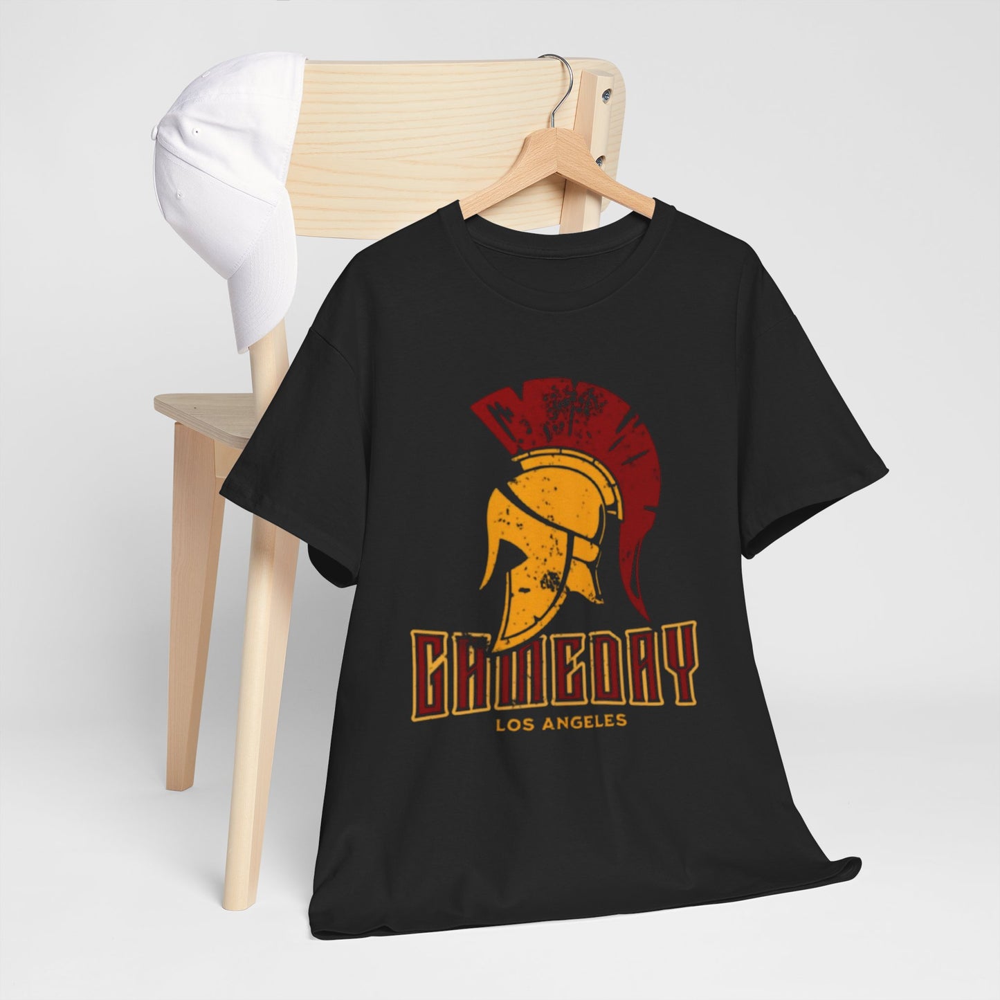 Gameday California Trojans Heavy Cotton Tee, Sports T-Shirt, Game Day Shirt, Los Angeles Tee, Casual Men’s and Women’s Apparel, Comfortable Team Wear