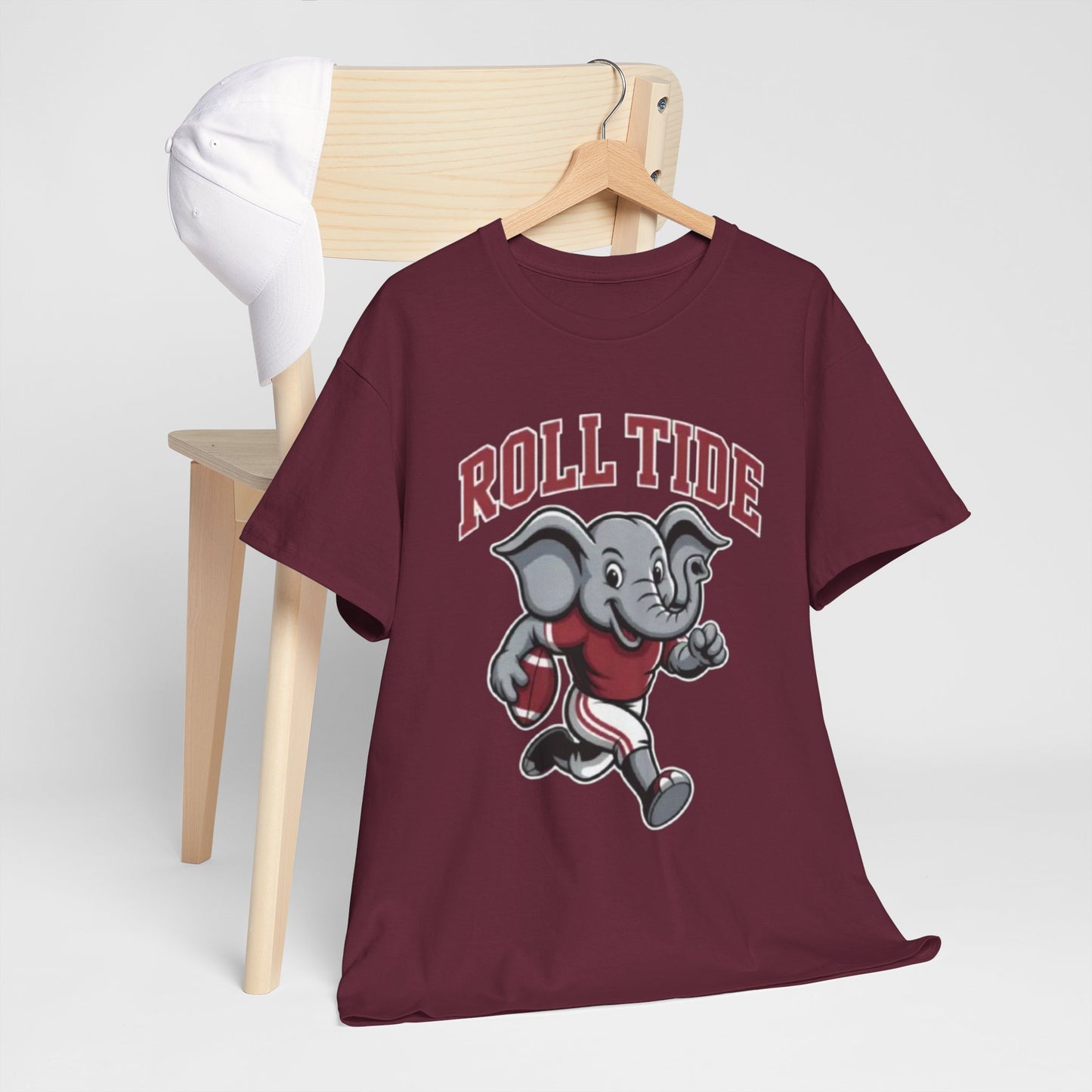 Urban Legend Alabama Football  “Roll Tide” Running Elephant Unisex T-Shirt