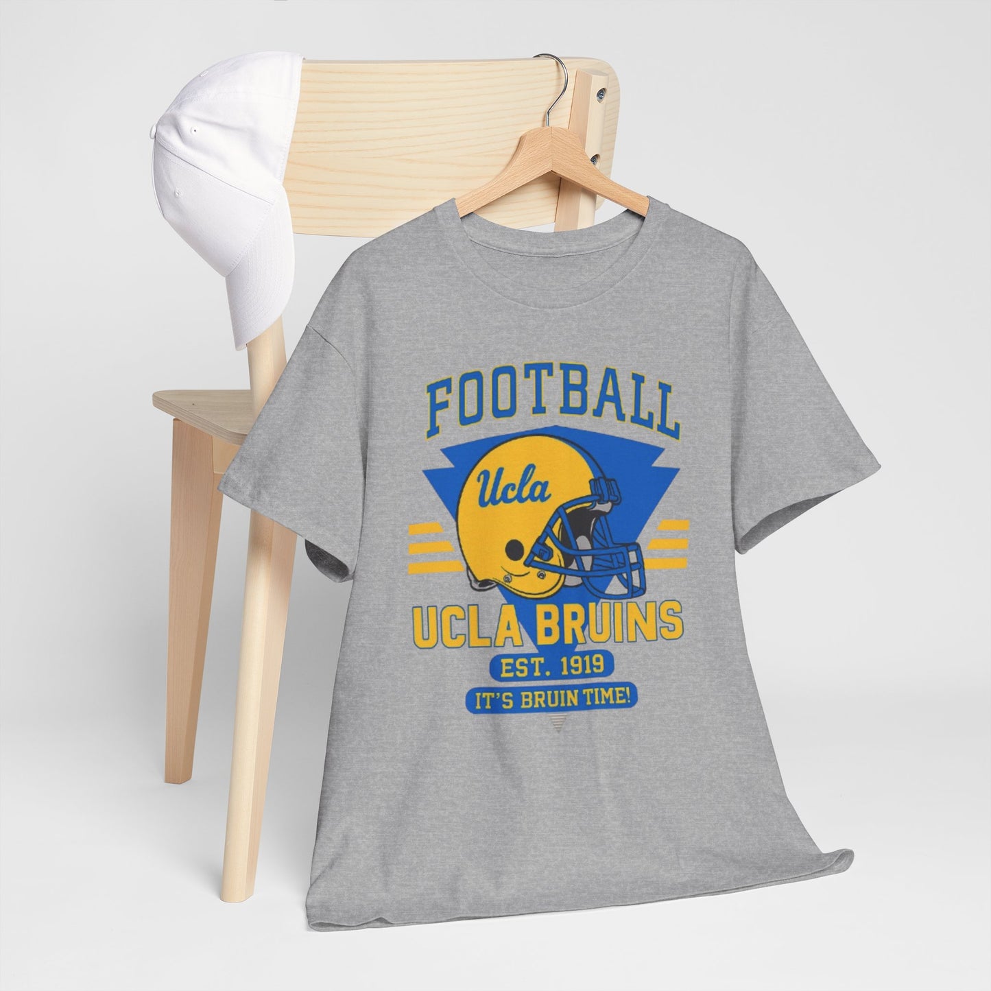 UCLA Bruins Football Tee, Unisex Heavy Cotton Vintage Shirt, College Sports Apparel, Game Day T-Shirt, Team Spirit Wear