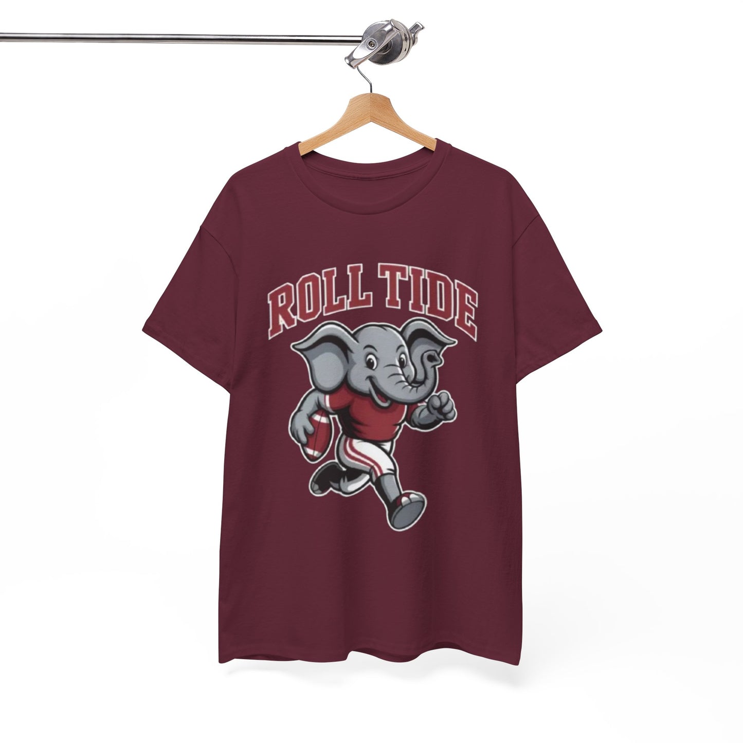 Urban Legend Alabama Football  “Roll Tide” Running Elephant Unisex T-Shirt