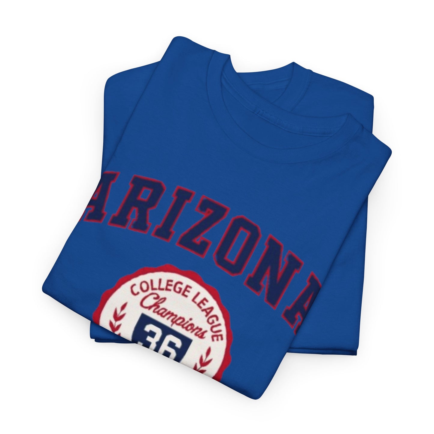 Arizona Crimson and Gold College League Vintage T-Shirt – Unisex Sports Fan Tee for Game Day and Everyday Style
