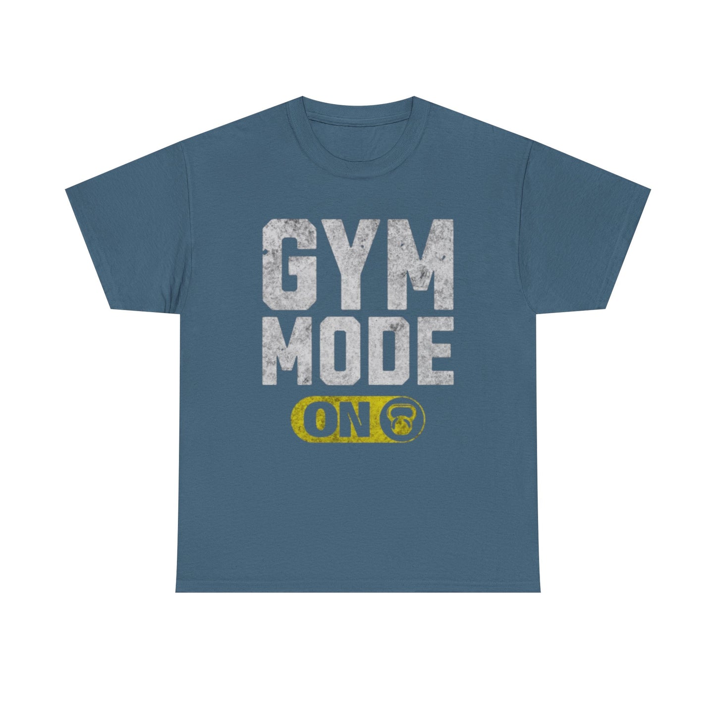 Gym Mode On" Motivational Fitness T-Shirt – Gym Apparel for Men & Women tee