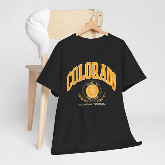 Colorado Vintage Unisex Heavy Cotton Tee, Colorado Shirt, Gift for Colorado Lovers, Casual Outfit, Outdoor Adventure Tee