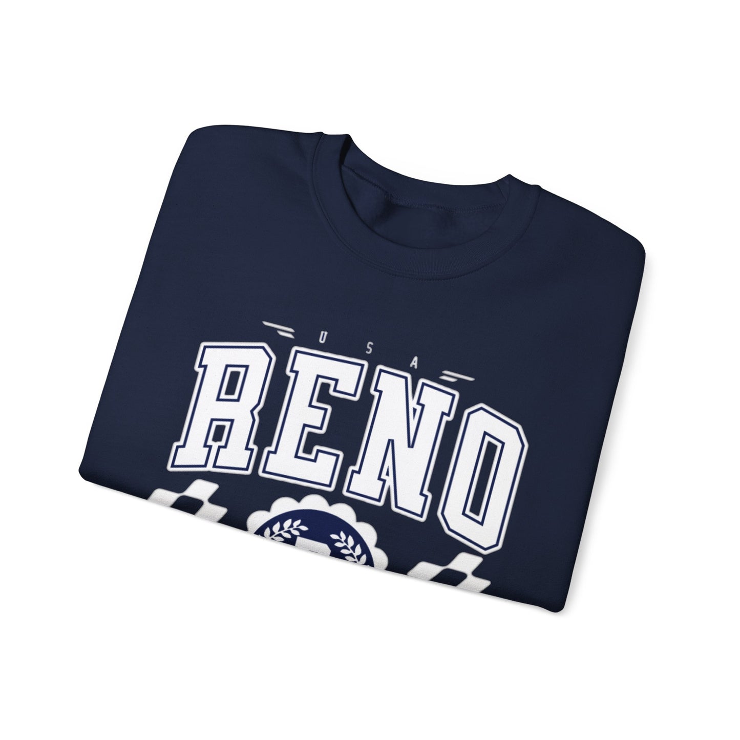 Vintage Reno Nevada Vintage Athletic Sports Design varsity pullover sweater  Crewneck Sweatshirt
